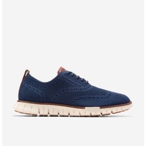 Cole Haan Men's Navy Knit Sneakers